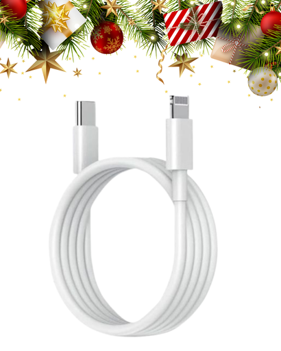 [CBL-C-to-Lightning-Bl] Cable tipo C  - Lightning