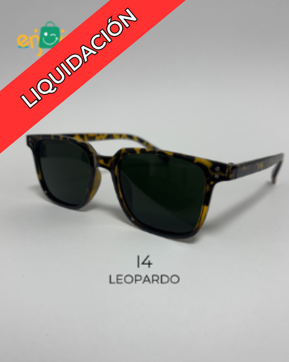 [I4-Leopardo-Ne-U] Lentes de sol I4